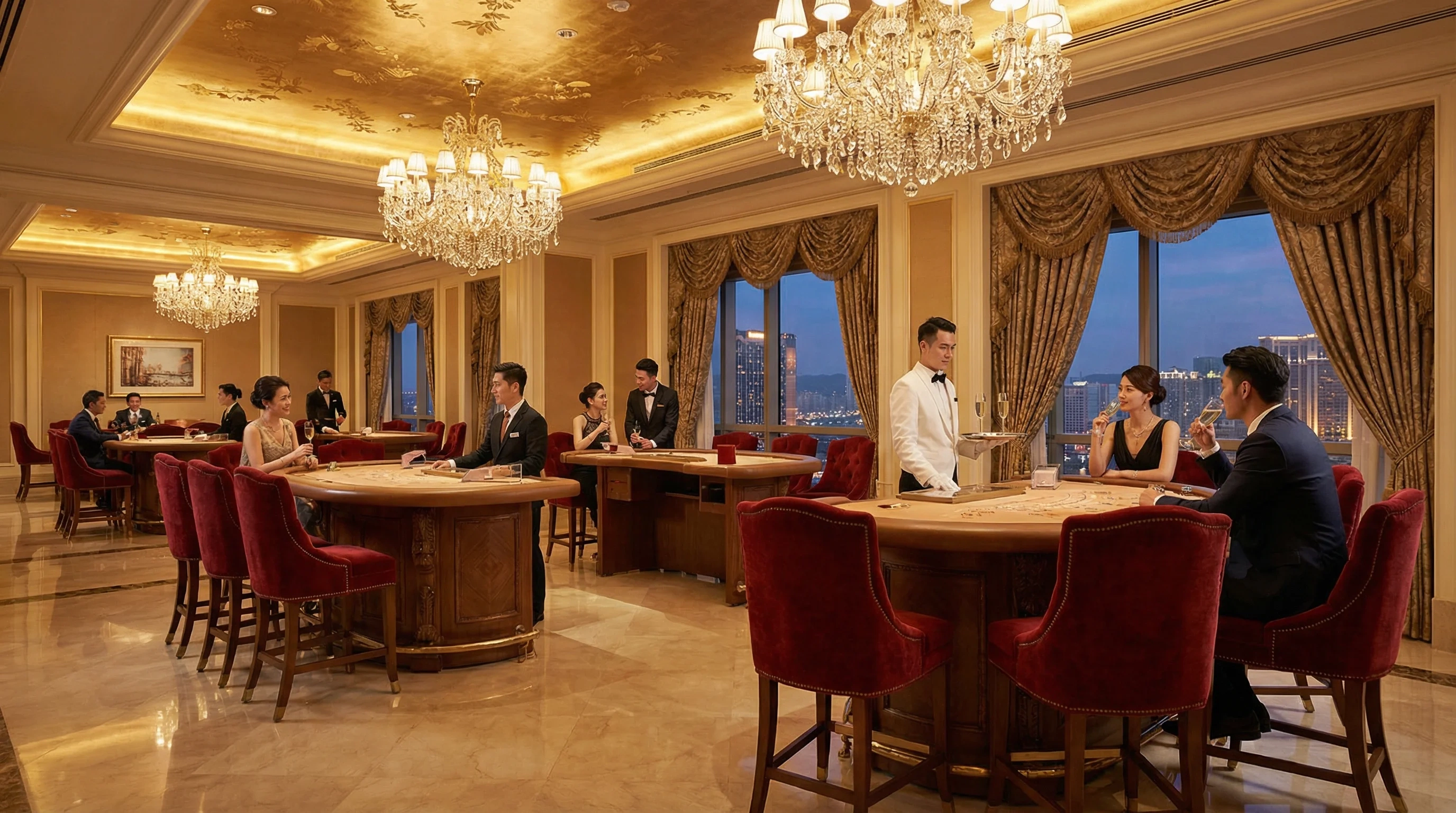 澳门VIP贵宾厅豪华内景